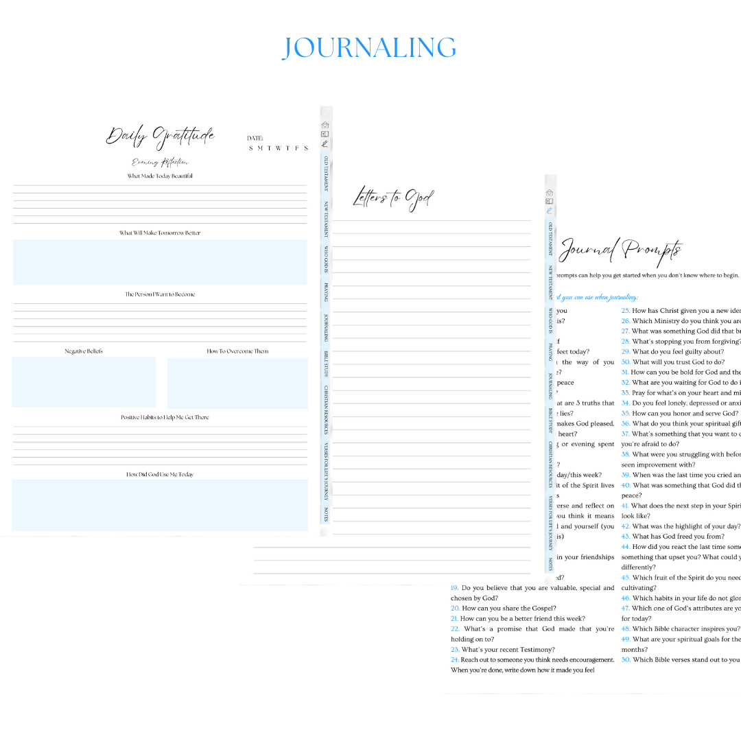 Essential Digital Bible Study Guide With Hyperlinked Tabs [Printable Edition]