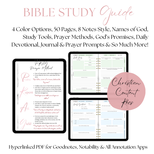 Essential Digital Bible Study Guide With Hyperlinked Tabs [Journal Edition]